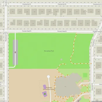 Map of Horseshoe Park