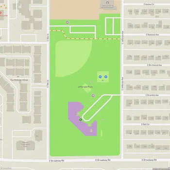 Map of Jefferson Park