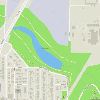 Map of Canyon Rim
