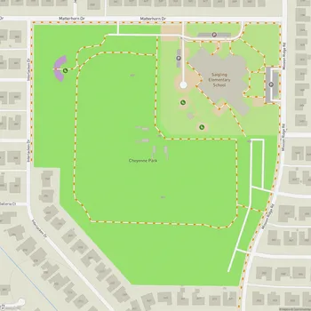 Map of Cheyenne Park