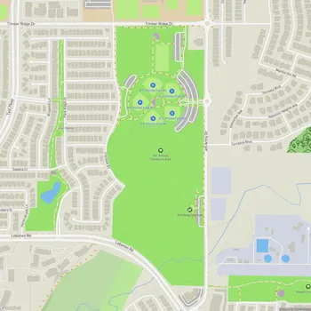 Map of B.F. Phillips Community Park