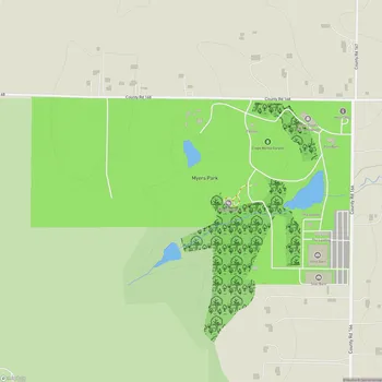 Map of Myers Park