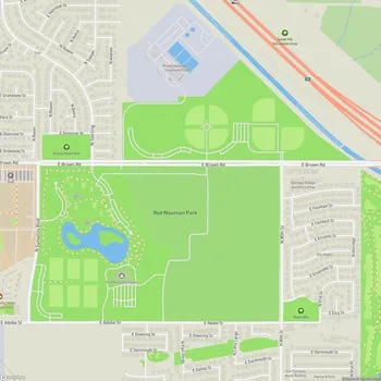 Map of Red Mountain Park