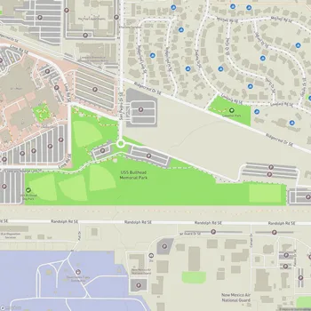 Map of USS Bullhead Memorial Park