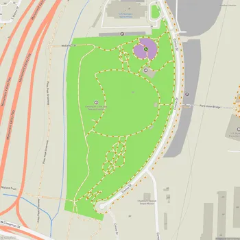 Map of America the Beautiful Park