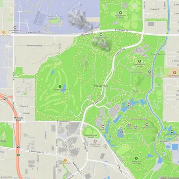 Map of Papago Park