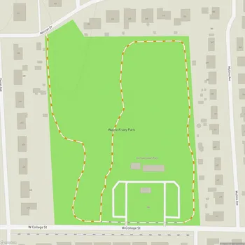 Map of Wayne Frady Park