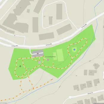 Map of Friendship Park