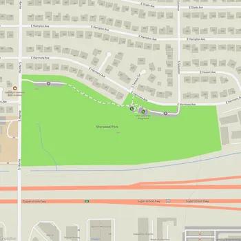 Map of Sherwood Park
