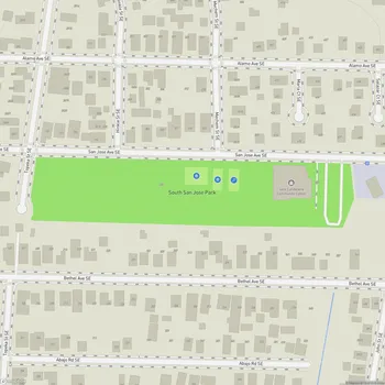 Map of South San Jose Park