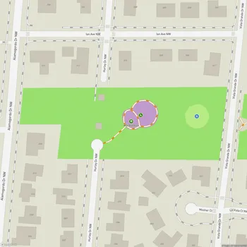 Map of West Bluff Park