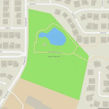 Map of Falcon Creek Park