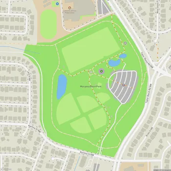Map of Mariposa Basin Park