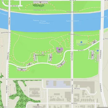 Map of Wiley Post Park