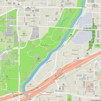 Map of Trinity Park
