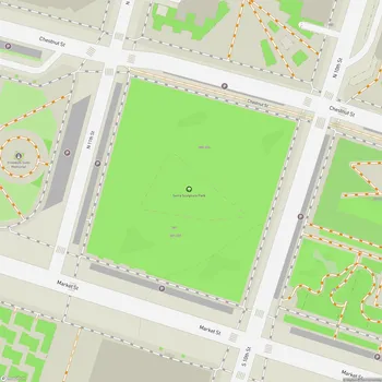 Map of Serra Sculpture Park