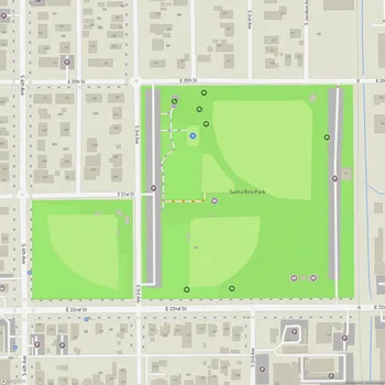 Map of Santa Rita Park