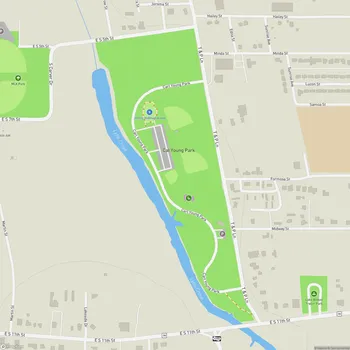 Map of Cal Young Park