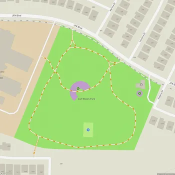 Map of Ash Woods Park
