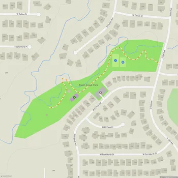 Map of Aspen Creek Park