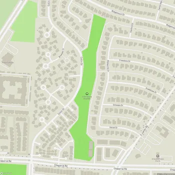 Map of Collin Square Greenbelt
