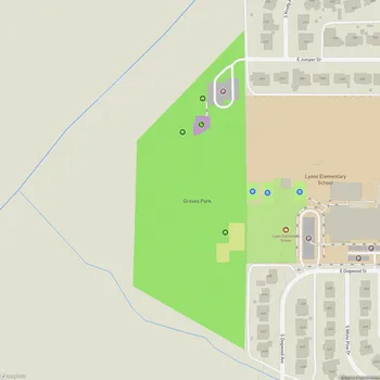 Map of Groves Park