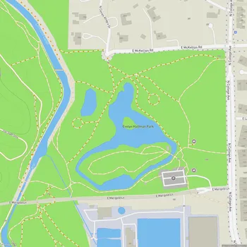Map of Evelyn Hallman Park