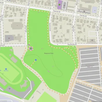 Map of Roosevelt Park