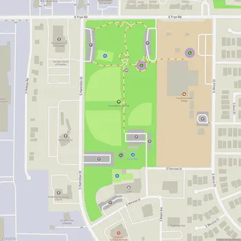 Map of Folley Memorial Park