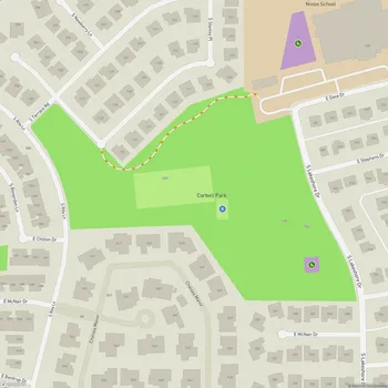 Map of Corbell Park