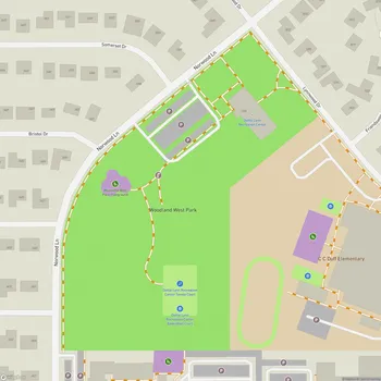 Map of Woodland West Park