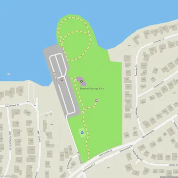 Map of Bowman Springs Park