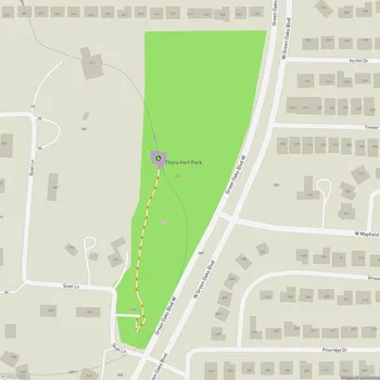 Map of Thora Hart Park