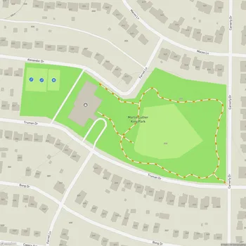 Map of Martin Luther King Park