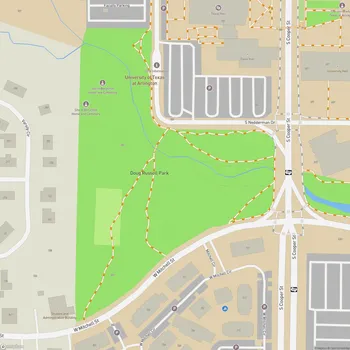 Map of Doug Russell Park