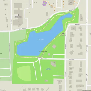 Map of City Lake Park