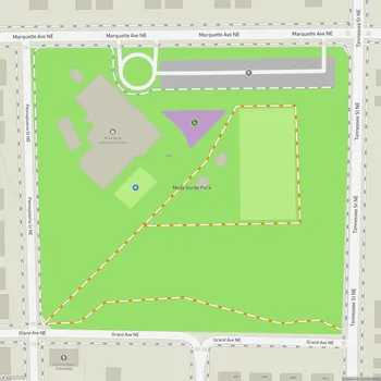 Map of Mesa Verde Park
