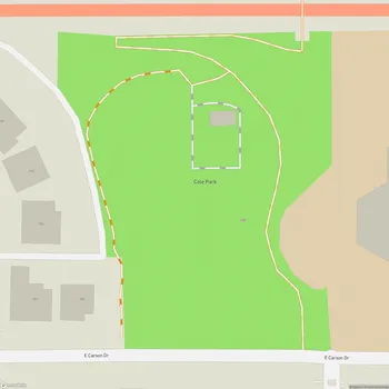Map of Cole Park