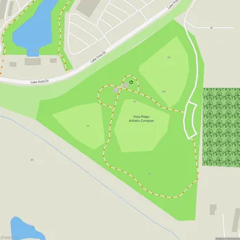 Map of Vista Ridge Athletic Complex
