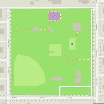 Map of Clark Park
