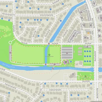 Map of Arroyo del Oso Park (Soccer and Tennis Complex)