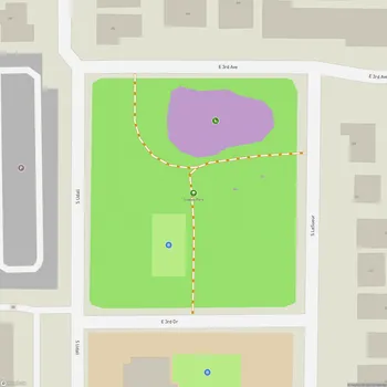 Map of Stapley Park
