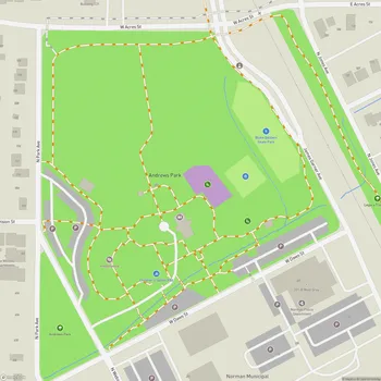 Map of Andrews Park