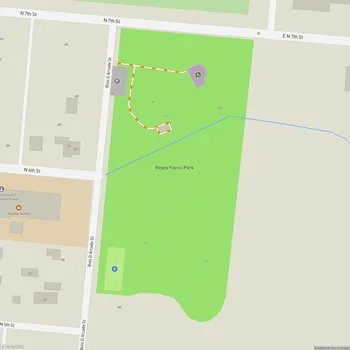 Map of Reyes Flores Park