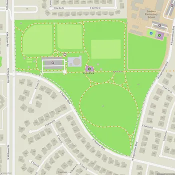 Map of Pima Park