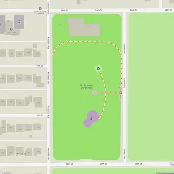 Map of Dr. Armando Duran Park