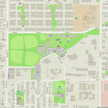 Map of Fitch Park