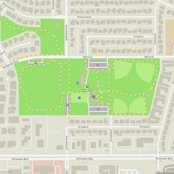 Map of Arrowhead Meadows Park