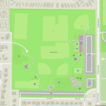 Map of Jacobs Park