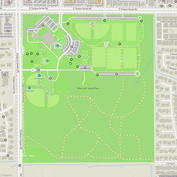 Map of Morris K. Udall Park